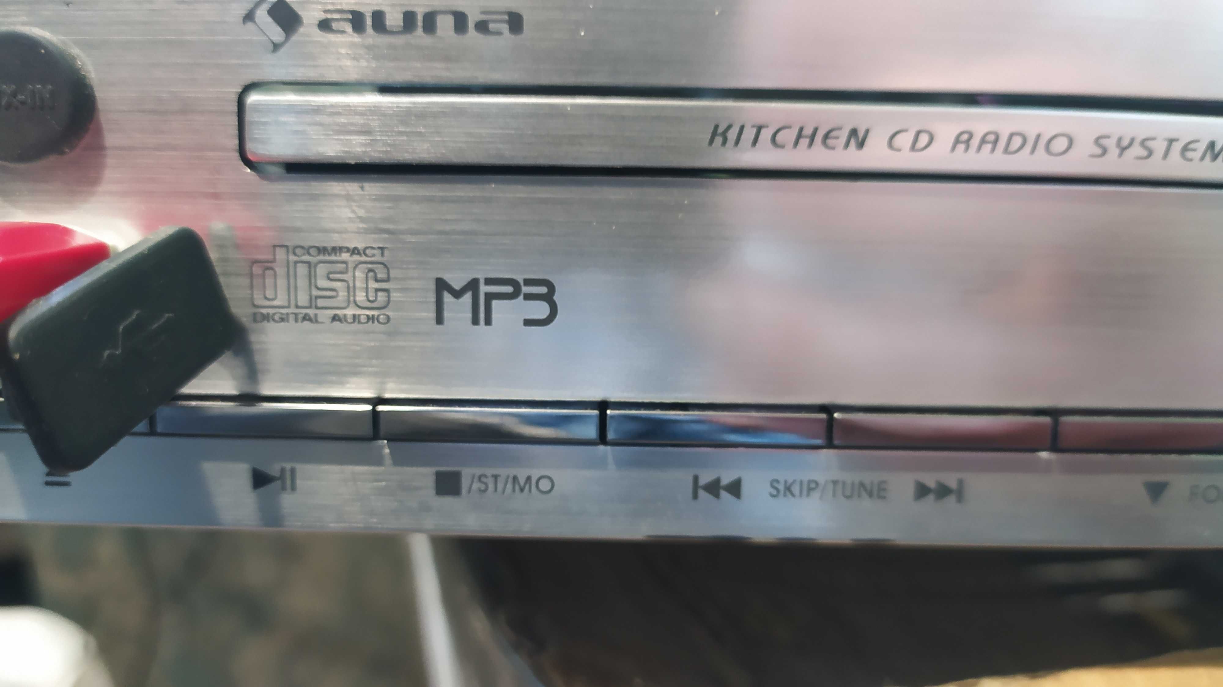 Radio kuchenne do zabudowy podszafkowej, sieciowe FM Auna KCD-20