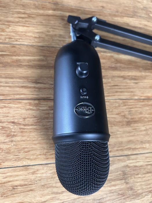 Mikrofon Blue Yeti Logitech + Ramie