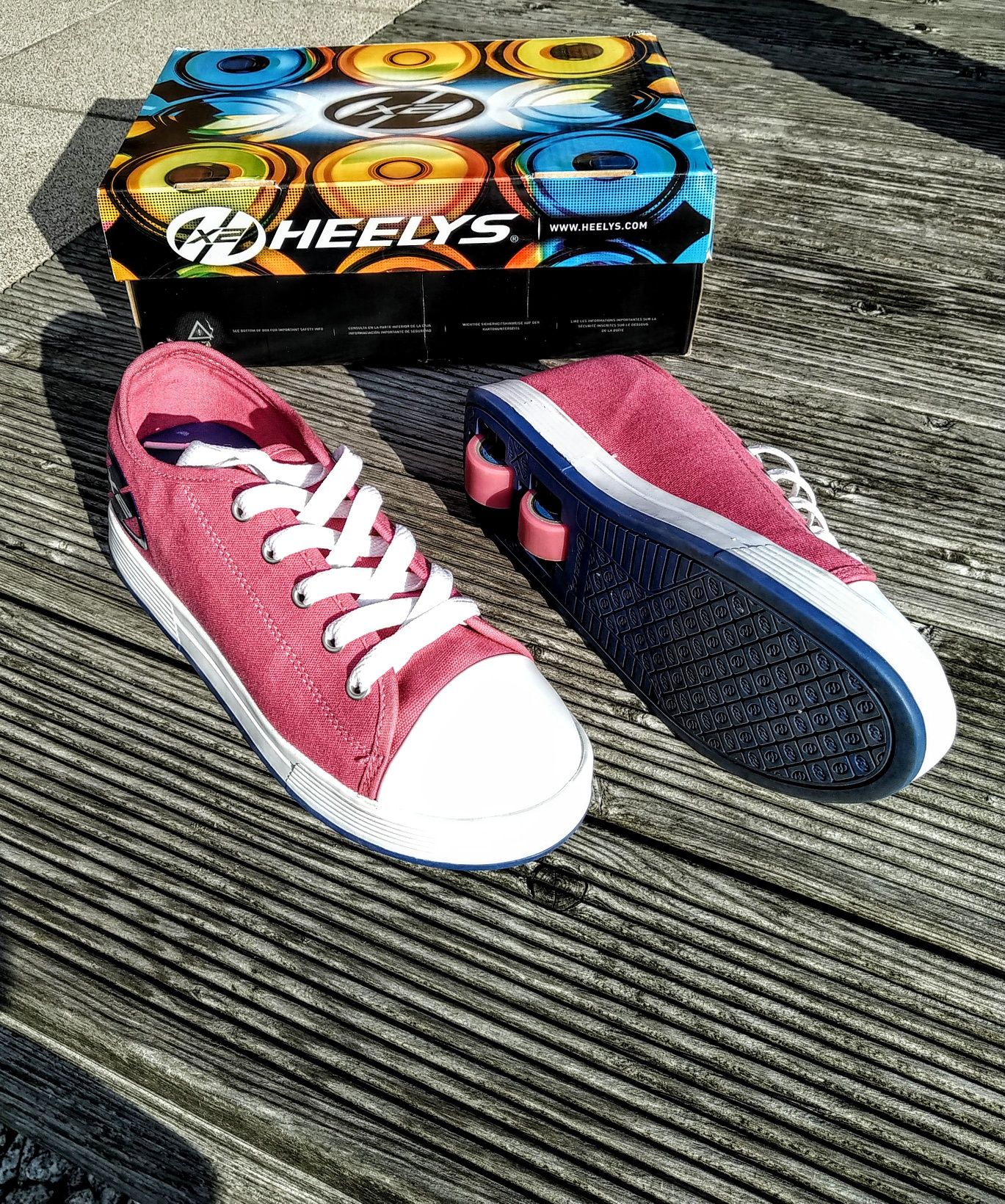 Oryginalne HEELYS Fresh X2 butorolki róż