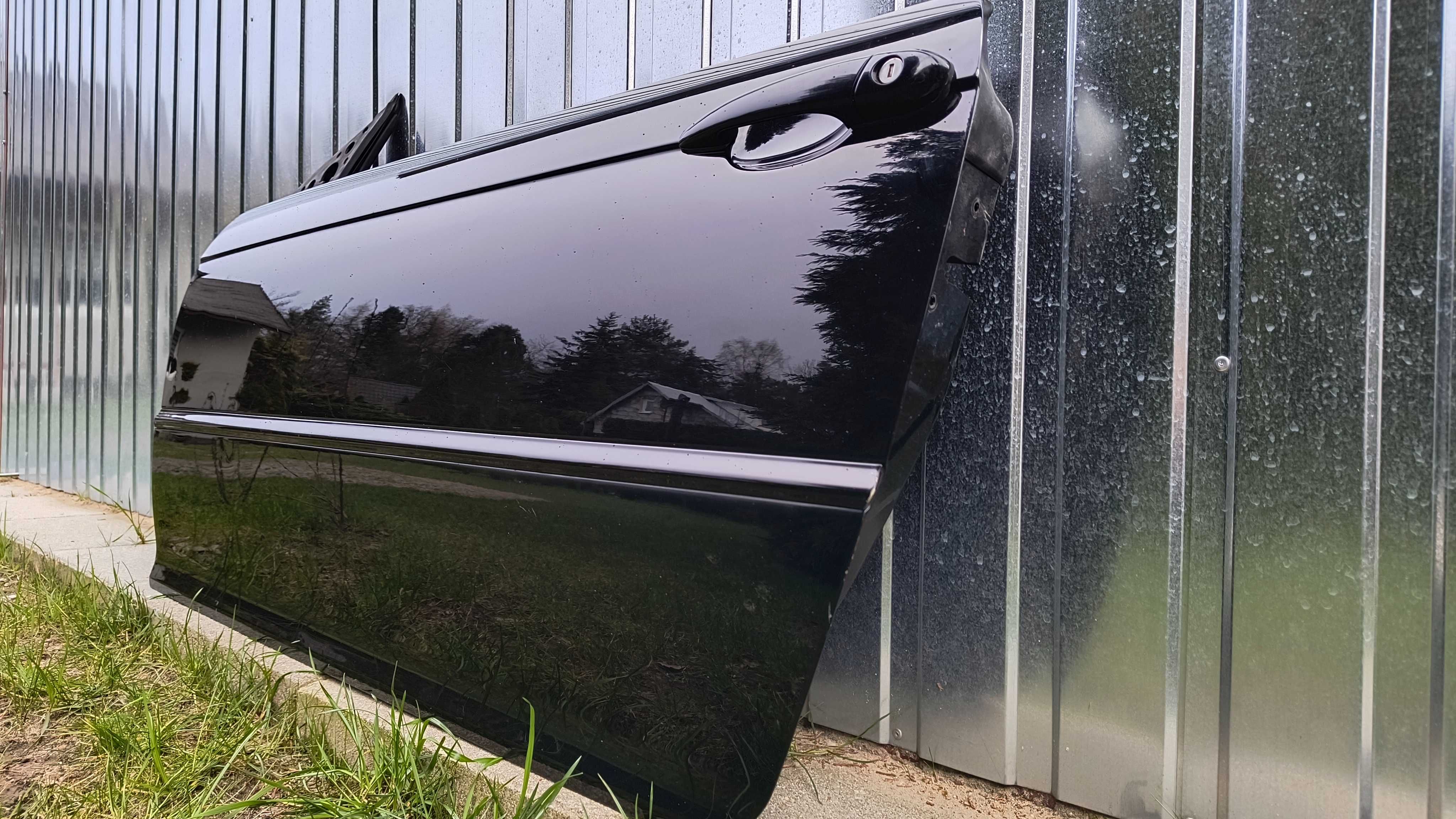 Drzwi BMW E46 coupe lewe czarne