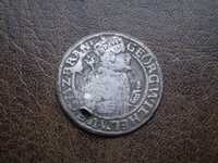 Серебро монета- орт 1624-го года герцогство Пруссия