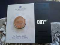 12524#United Kingdom Moeda de 5 POUNDS 2023 BU (James Bond 007)