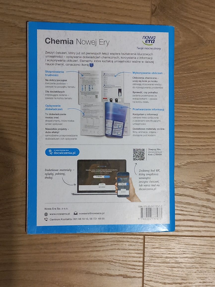 Zeszyt ćwiczeń chemia nowej ery klasa 7