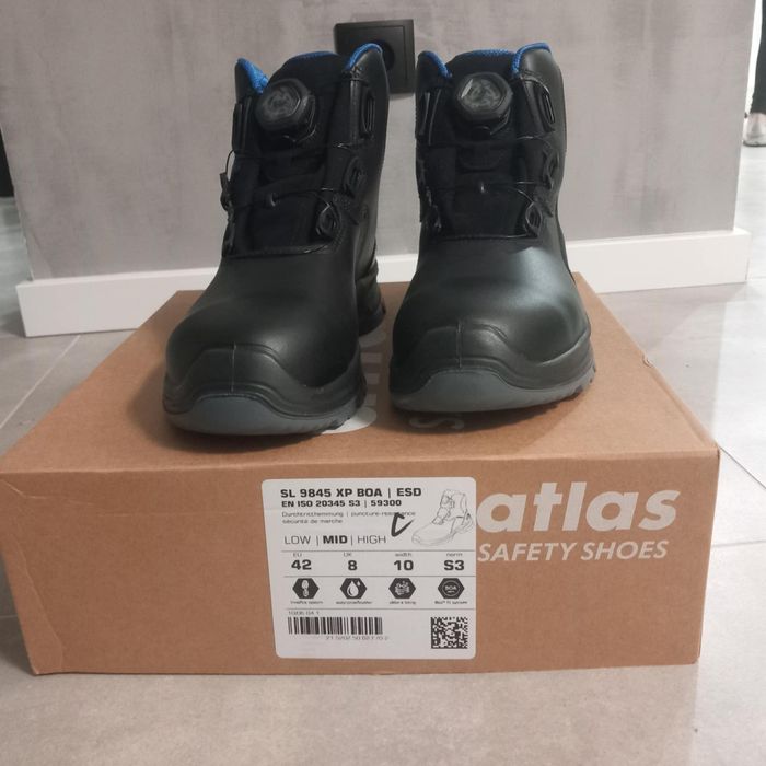 Buty robocze atlas SL 9845 XP BOA S3