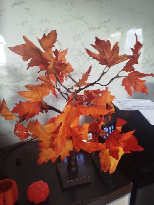 Uszkodzone świecące drzewko