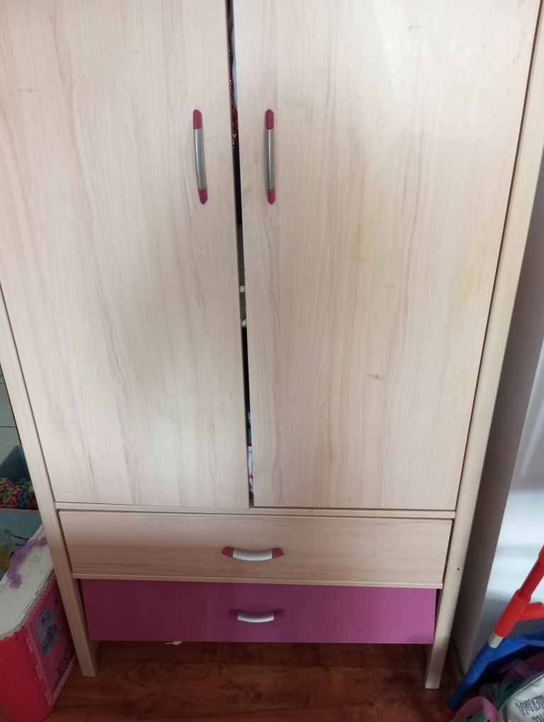 Komplet mebli biurko szafa komoda półka
