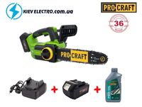 Аккумуляторная пила Procraft PKA42Li (Акум 4Ам МАХ+ЗУ+МАСЛО) ТОП ЦЕНА!