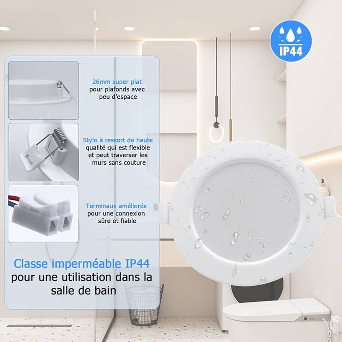 Oprawa led wpuszczana 9V