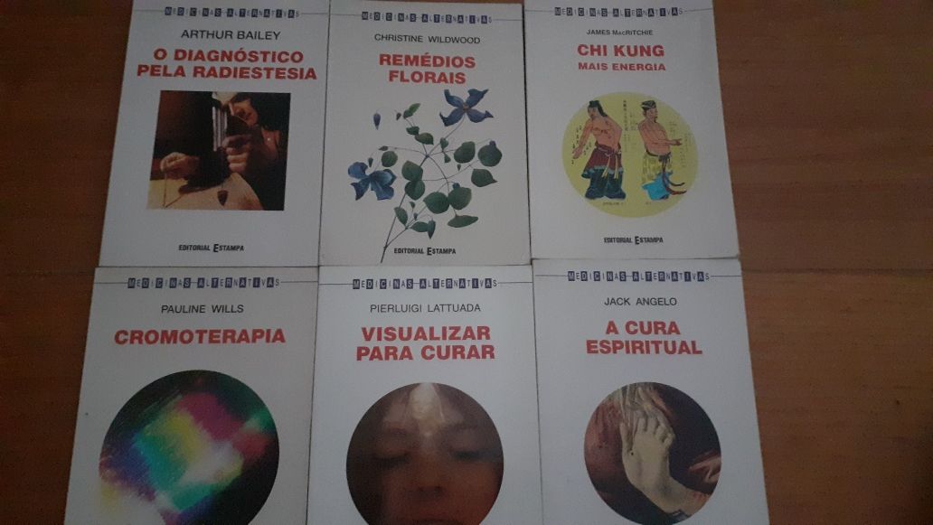Coleções Pensamento Positivo,  Chakra e Medicinas alternativas