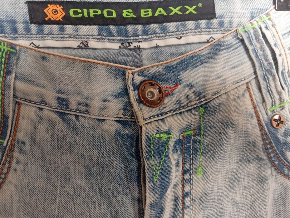 Spodnie Jeansowe Cipo BAXX