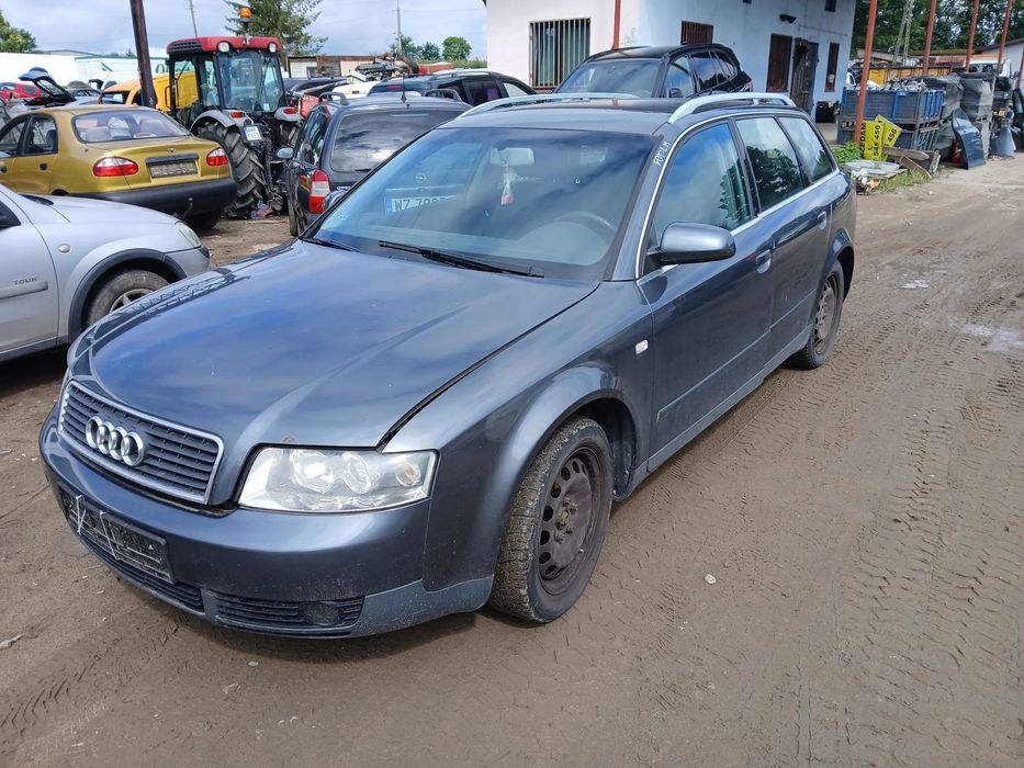 audi A4 B6 avant LX7Z maska zderzak lampa grill błotnik drzwi zbiornik paliwa szyba lusterko