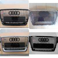 Atrapa Grill Audi A4 styl RS4 2008/2011 black chrome Quattro