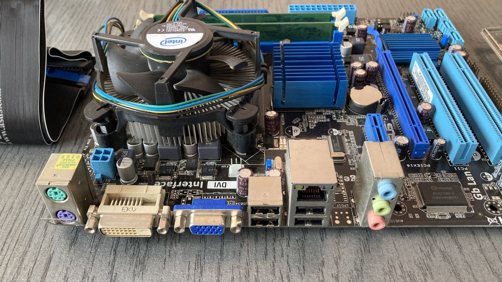 Asus P5G41-M płyta + procesor + ram