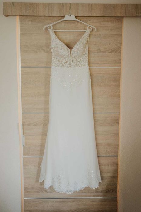 Ivory suknia ślubna Demetrios rozmiar S