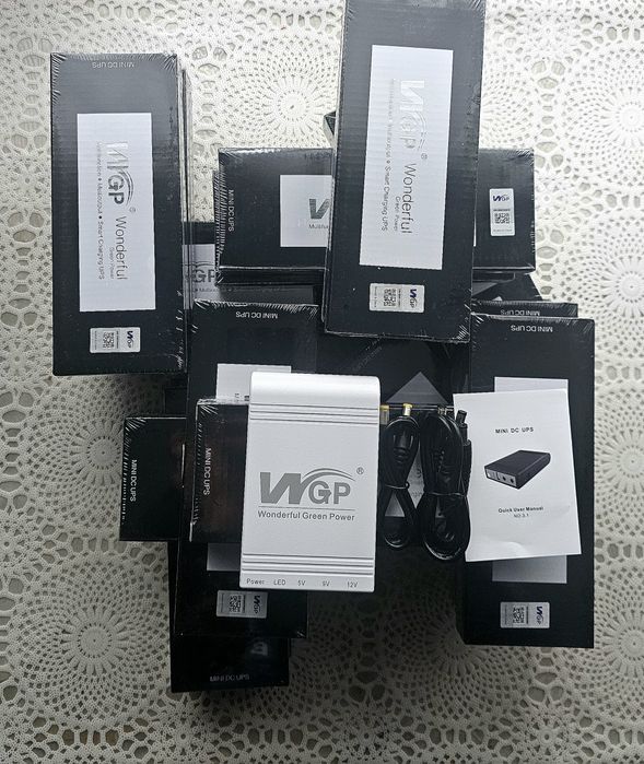 Mini UPS. Міні упс. Безперебійне живлення для інтернету, відео камер.