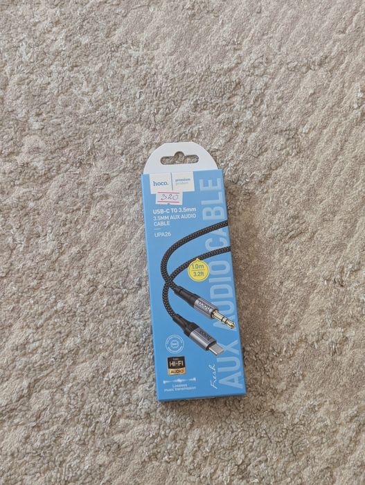 кабель usb-c to 3.5mm, aux і usb-c