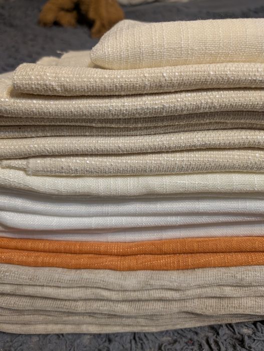 Багато нових тканин, відрізи тканин від тюлей тюль + відрізки від штор