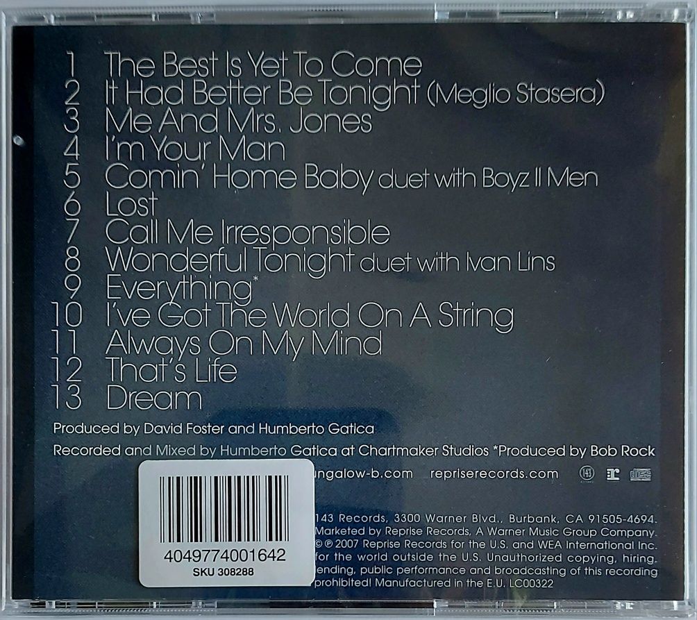 Michael Buble Call Me Irresponsible 2007r (Folia)