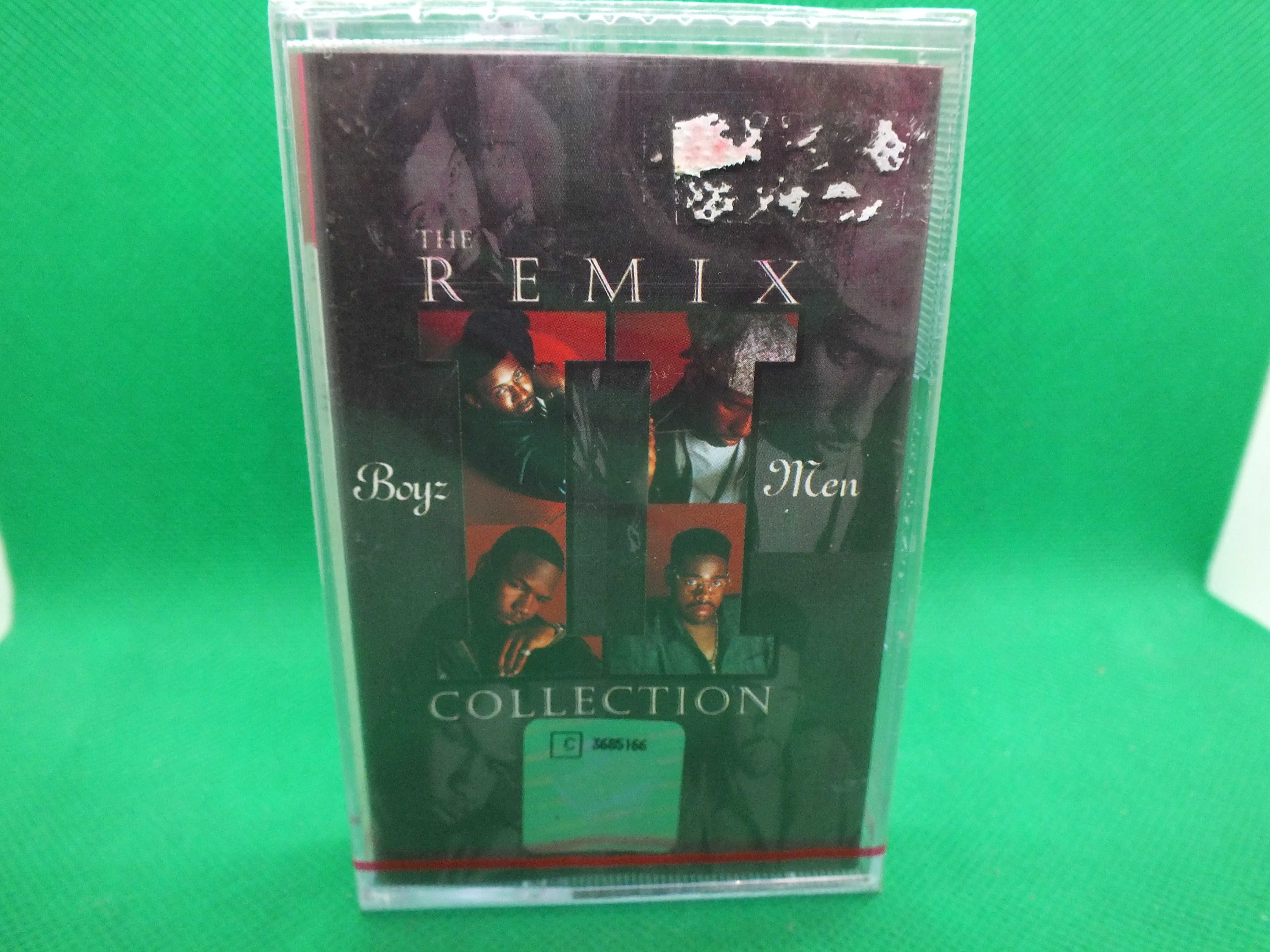 Boyz II Men–The Remix Collection -kaseta.Wyd.Motown 1995 NOWA FOLIA