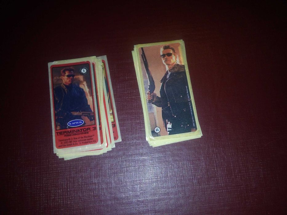 Terminator 2-3 наклейки