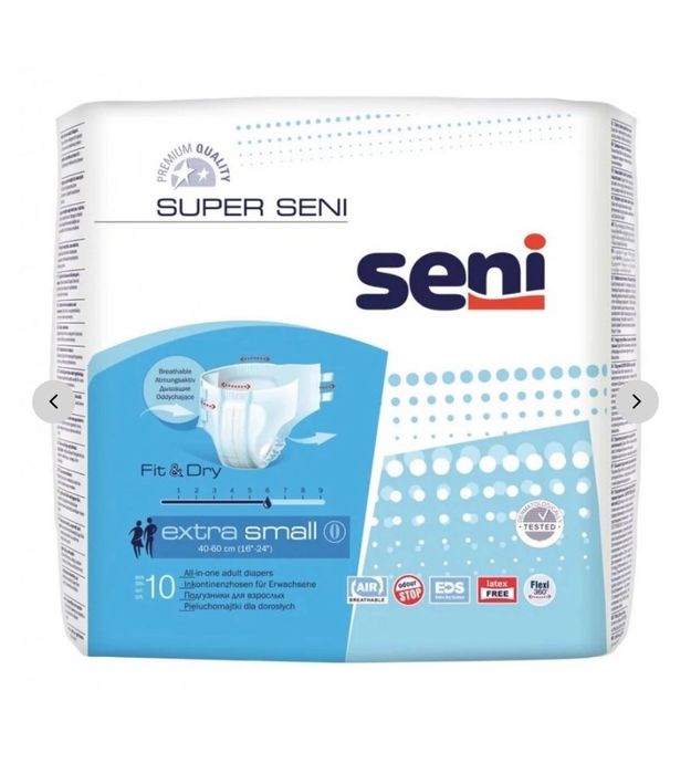 Pieluchomajtki Super Seni XS