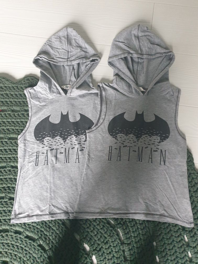 Koszulki, podkoszulki,T-shirty z Batmanem dla bliiźniaków firmy h&m