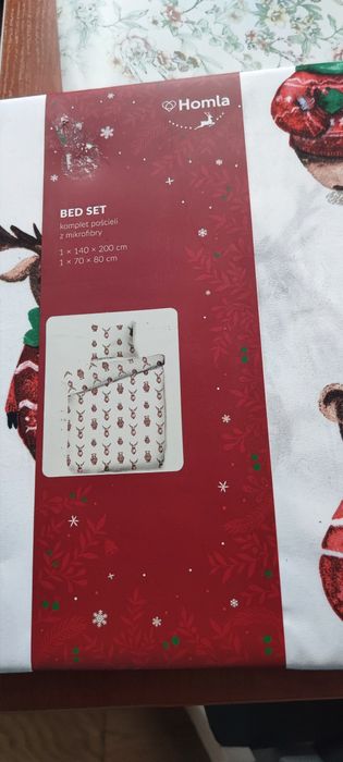 Pościel świąteczna homla 2 szt