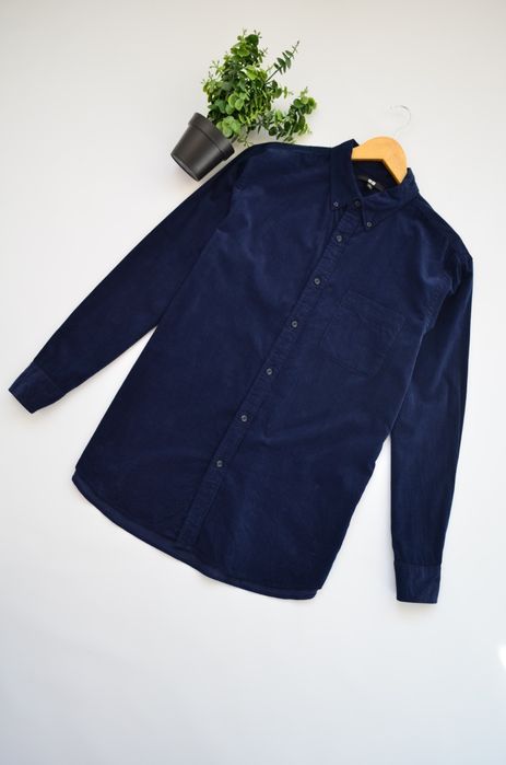 Чоловіча вільветова сорочка UNIQLO