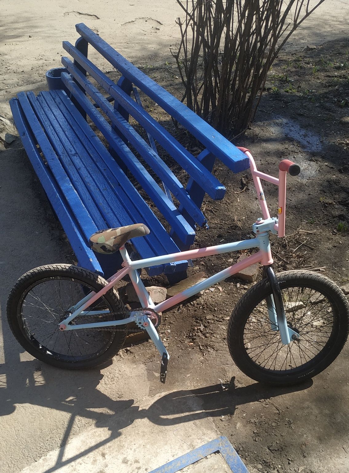 Продам bmx custom  деталям в описание