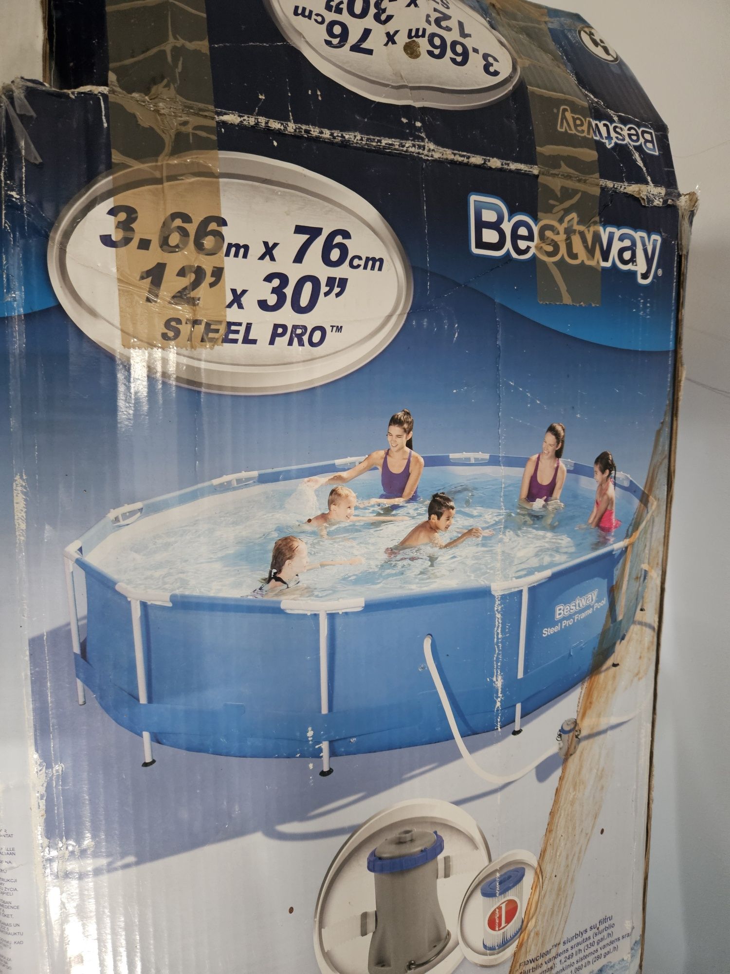 Basen bestway 366 x 76 cm