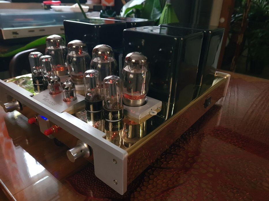 Wzmacniacz lampowy Yaqin MC -100 B Dual Mono po profesjonalnym tuningu