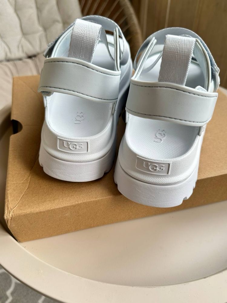 Босоніжки Ugg у сіро-блакитному кольорі.Позпродаж залишків.