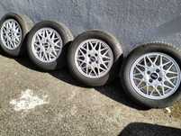 Jantes BBS 14 com pneus Dunlop 185/60/R14