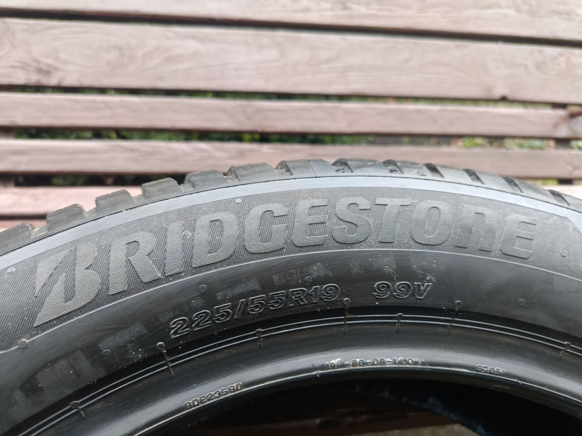 1szt DEMO NOWA Bridgestone Turanza AllSeason 6 225/55/19 99V 8mm 2023r