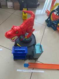 Hot Wheels, Hw City Atak T-Rexa Zestaw Do Zabawy GWT32