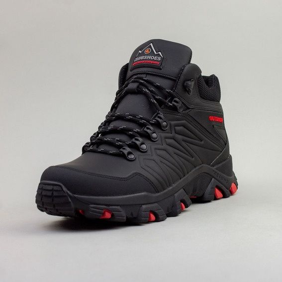 Зимние кожаные мужские ботинки на меху Bot RX 77