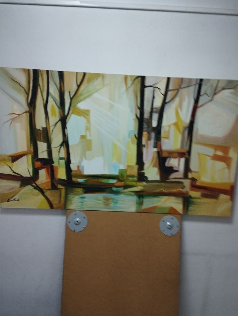 Tela pintada á mão