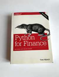 Książka Python for Finance wyd. O'Reilly 2nd edition