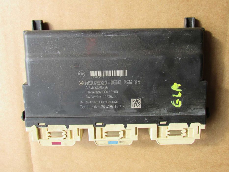 mercedes cla modul fotela w117 w176 a-klasa