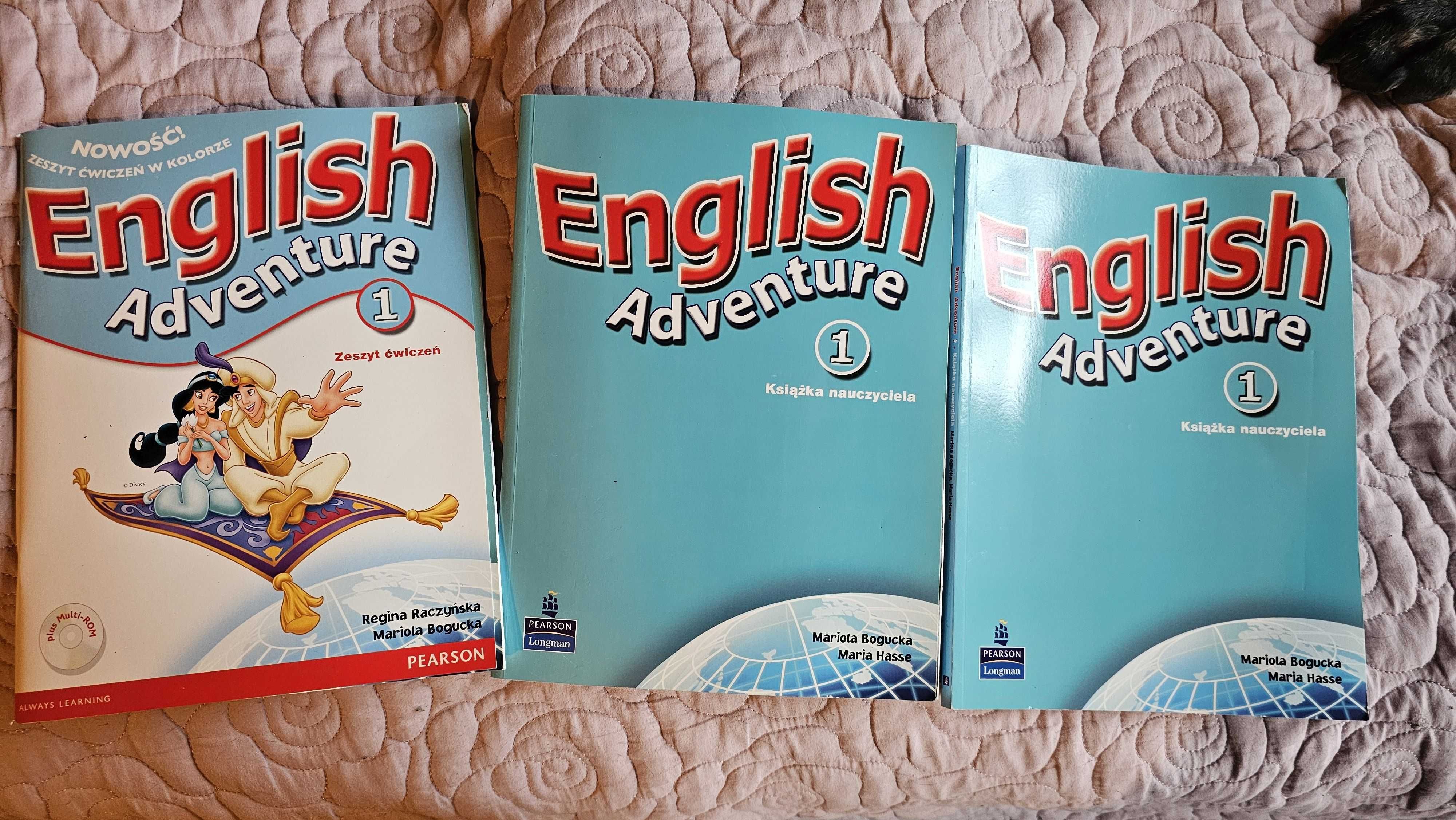 ANG Zestaw do nauki angielskiego English Adventure Starter 1 2