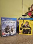 God of War ragnarok i Cyberpunk na PlayStation 4 Ps5