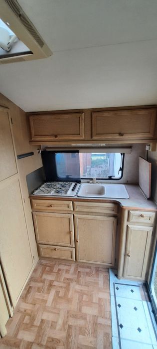 Przyczepa kempingowa na działkę altanka stacjonarna