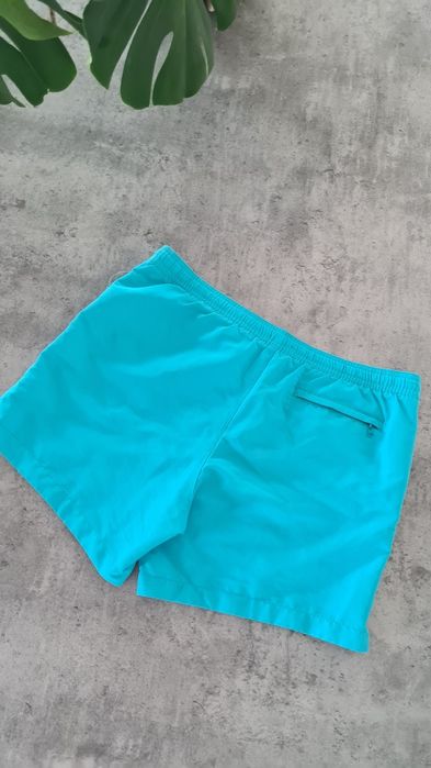 Krótkie spodenki Szorty Kąpielówki Calvin Klein.  Turkusowe. Rozmiar L