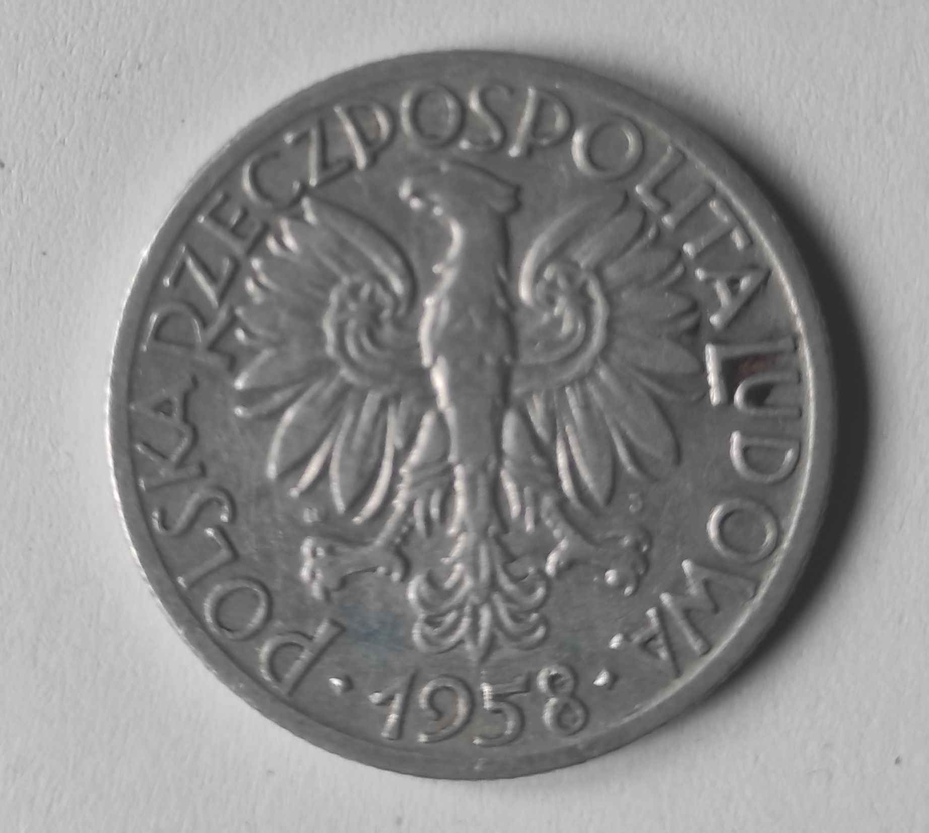5 zł Rybak z 1958 roku