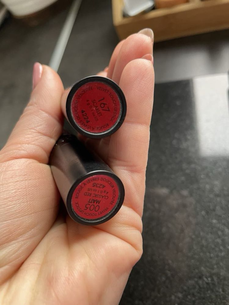 Zestaw pomadek / szminek GOSH, Rimmel, Catrice, Bourjois