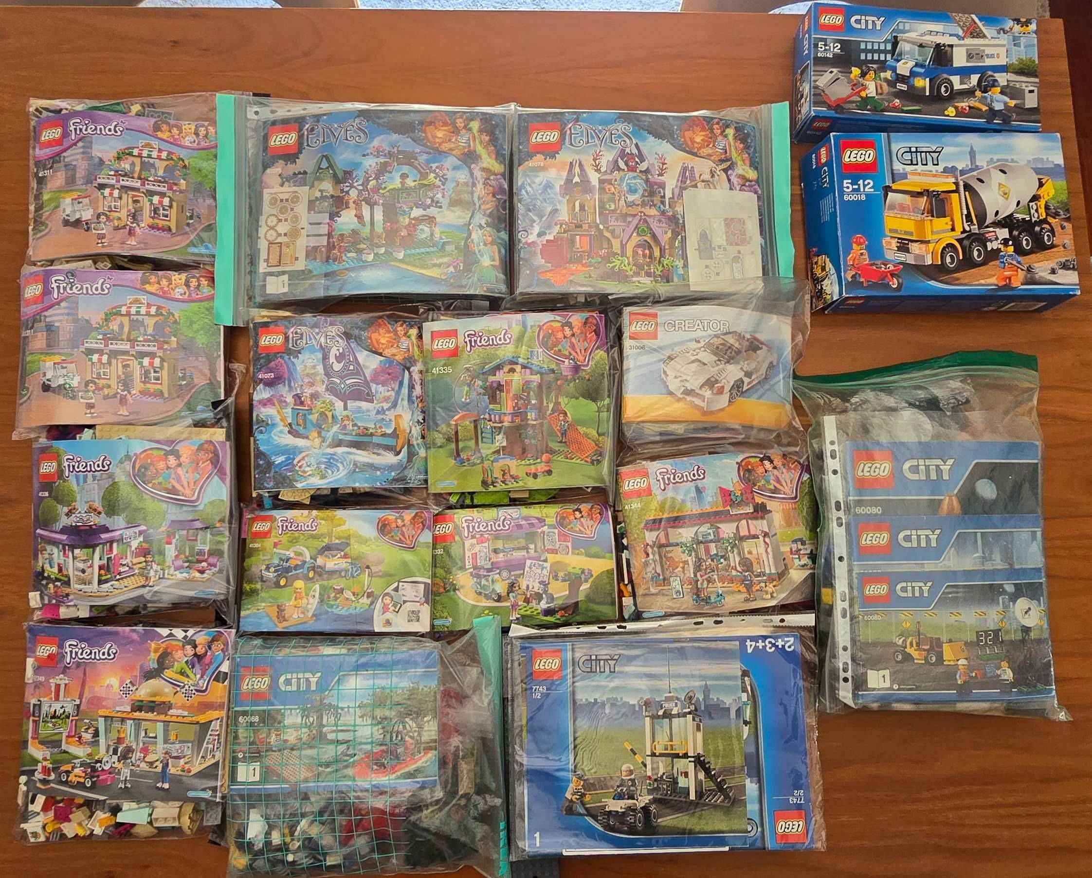 Mega lote Lego Sets/peças