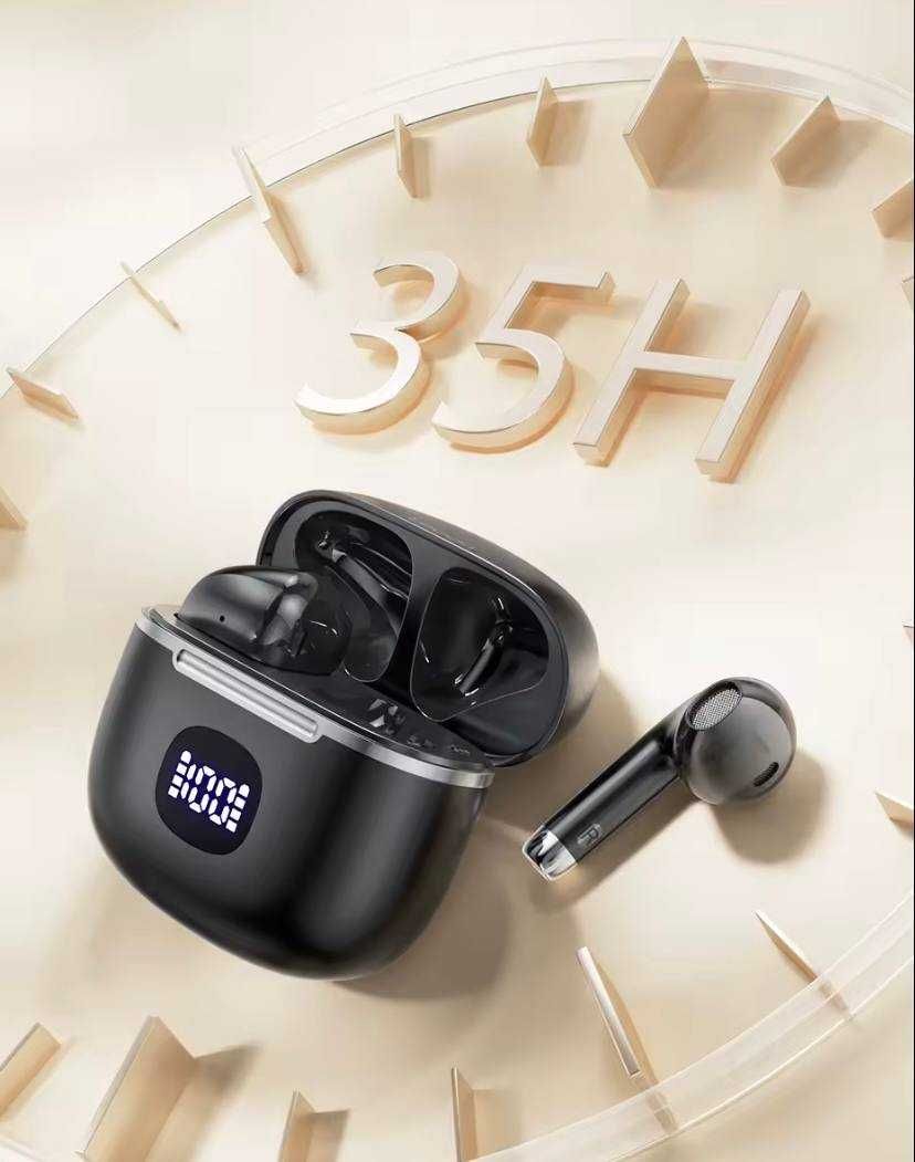 Беспроводные наушники TWS Toocki HE-060C с дисплеем