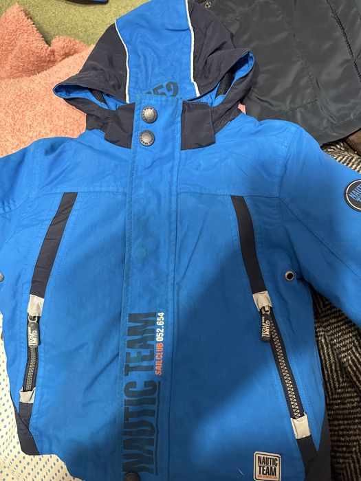 Курточка для мальчика на флисовой подкладке - отстегивается