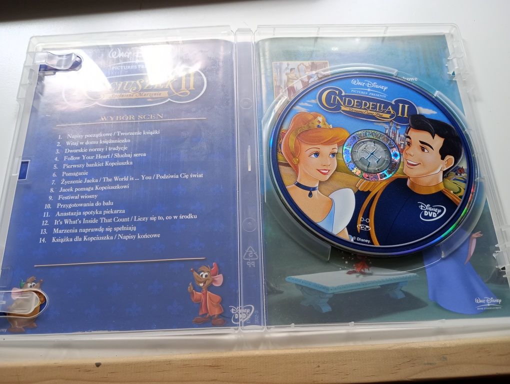 Kopciuszek II Walt Disney DVD