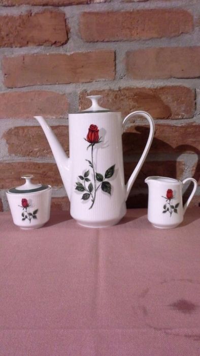Porcelana Bavaria serwis kawowy Mitterteich